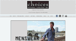 Desktop Screenshot of choicesapparel.com